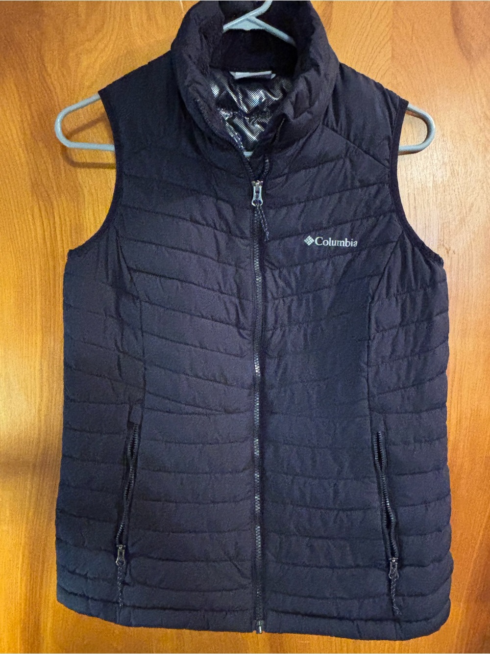 Columbia Dark Blue Omni-Heat Quilted Puffer Vest